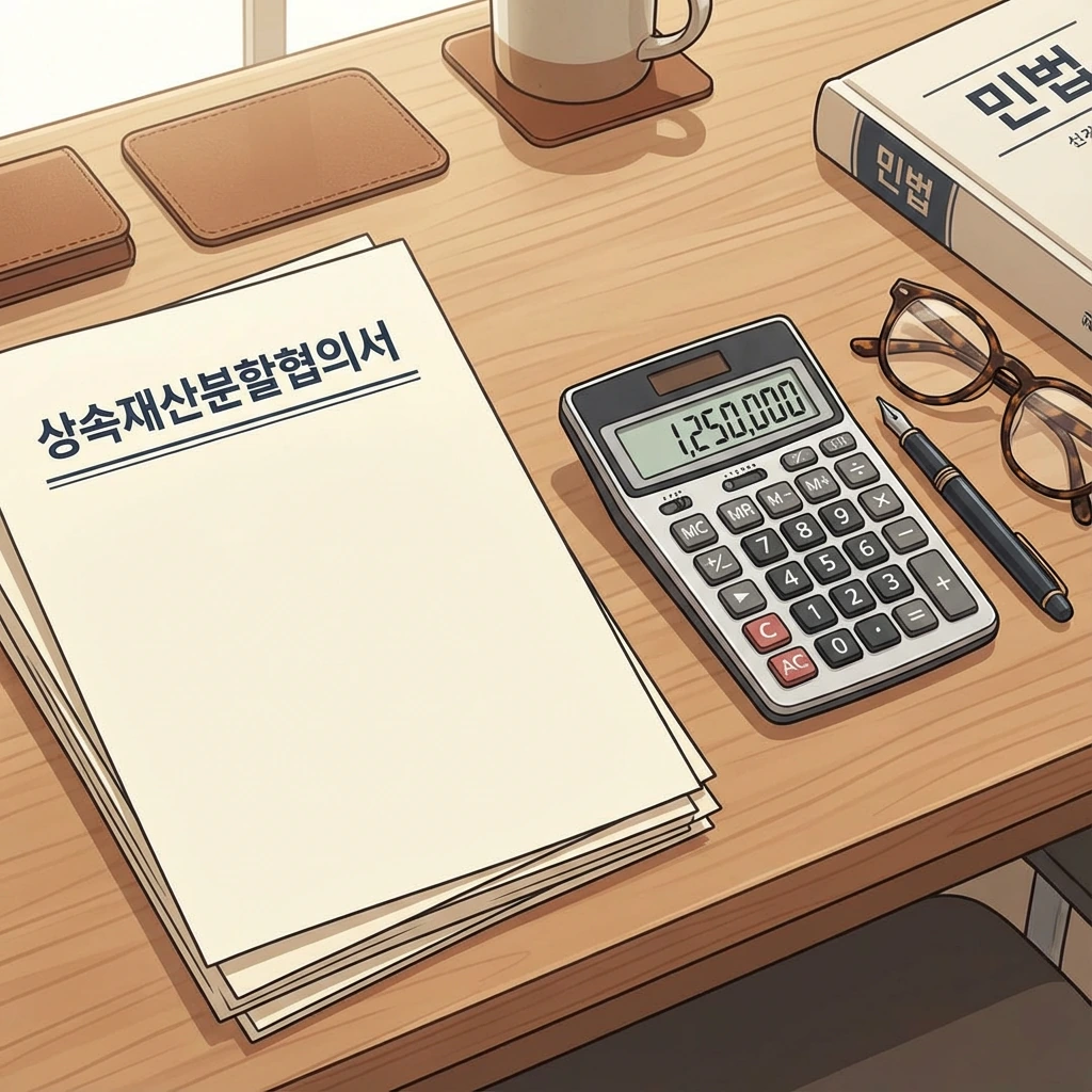 inheritance legal documents and calculator